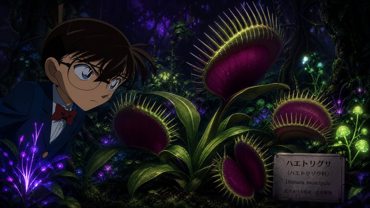国产【植物视频演示】食虫植物捕猎全过程 4K超清植物视频